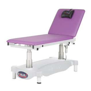 Divan Carina Ovalia V2 électrique à télécommande manuelle sur patins (têtière ergonomique en option).