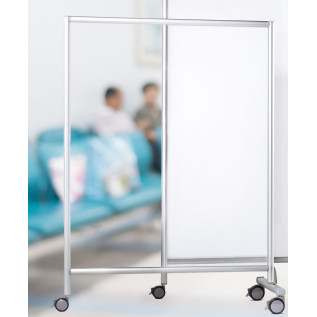 Paravent mobile transparent Ropimex RSW