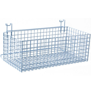 Panier de stockage pour rail medico technique