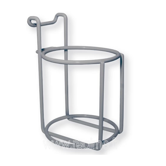 Panier pour flacon 500cc Ø90mm rail mural medical