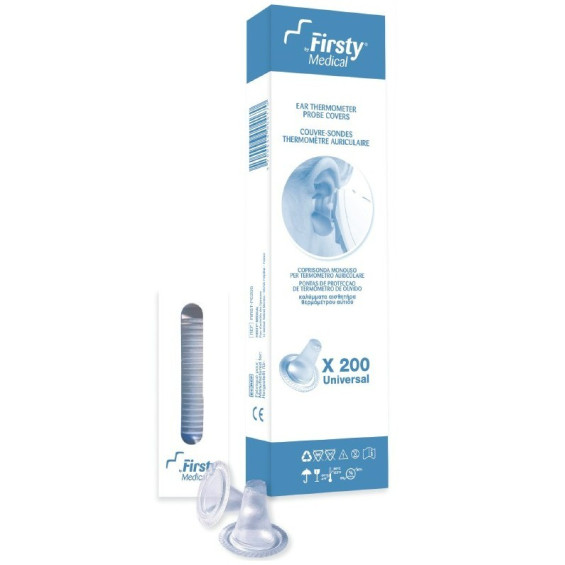 200 Couvre-sondes universels FIRSTY pour thermomètre auriculaire