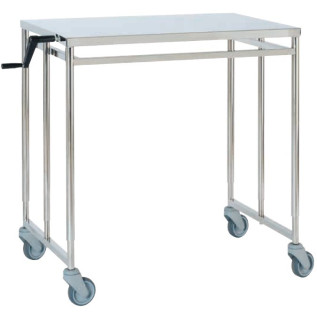 Table pont chirurgicale hydraulique ref 970 roulettes standard