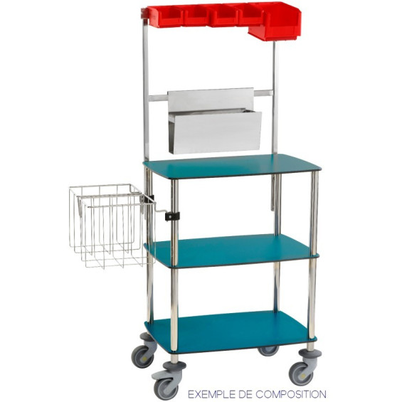 Porte Document Sur Roue Porte document A4 en inox pour guéridon Tourinox