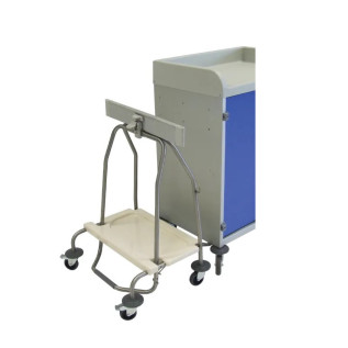 Système d'accroche pour chariot porte-sac à pince PRATICIMA Système d'accroche pour chariot porte-sac à pince PRATICIMA