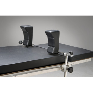 Appuis épaules concaves pour table d'opération, la paire
