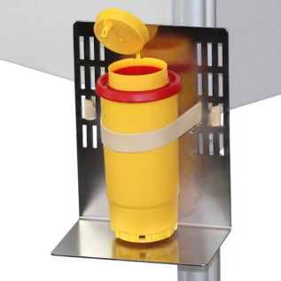 Support collecteur d'aiguilles pour guéridon résine PRATICIMA