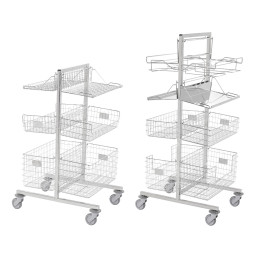 Chariot modulaire de stérilisation 2 faces