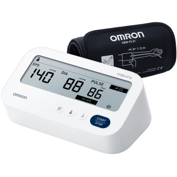 Tensiomètre bras OMRON M3 Comfort Afib