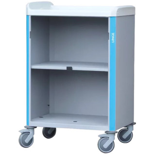 Chariot distribution du linge propre sans porte NEOP Clean PRATICIMA hauteur 100 sans porte