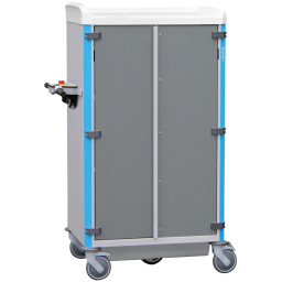 Chariot de distribution du linge motorisé Neop Clean PRATICIMA hauteur 120