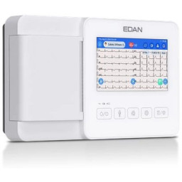 ECG Edan SE-310 – Électrocardiographe portable 3 pistes, 12 dérivations