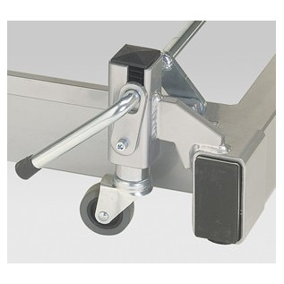 Support roulettes escamotables pour fauteuil Carina Médical 625 HVE