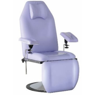 Fauteuil de prélèvement  Carina 51277T avec options Jambière, têtière ergonomique et sellerie Femina
