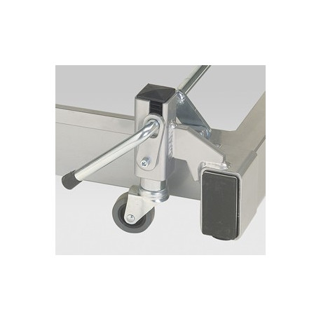 Support roulettes escamotables pour divan 512 HVE et HVH
