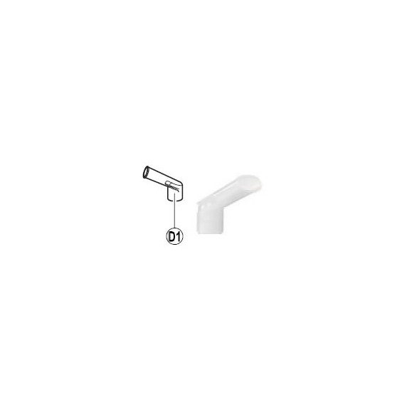 Embout buccal Omron pour compresseurs nébuliseurs Omron C28, C29, C30 et C801