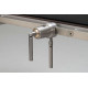 Clameau rotatif Reison 10304 pour table d'opération - Fixation sur rail par vis de serrage