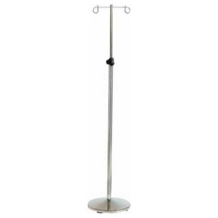 pied perfusion sur socle pour bloc operatoire
